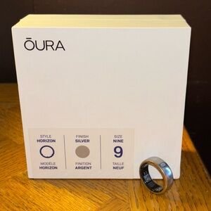 Oura Ring Gen 3 size 9 silver